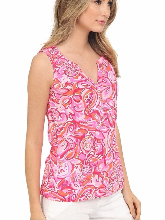 Lilly Pulitzer Tops - Lilly Pulitzer Essie Tank Top